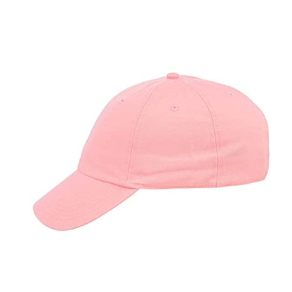 Lids Blank Baseline Dad Adjustable Strapback Hat - color: Pink