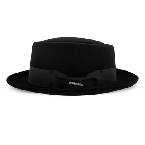 Stetson Cranston Men's Wool Dress Hat - color: Black, size: Small