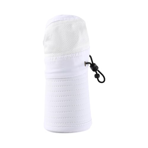 Home Prefer UPF50+ Mens Sun Hat Wide Brim Womens UV Protection Beach Bucket Hat for Fishing Hiking Snap Up Cowboy Hat - color: White