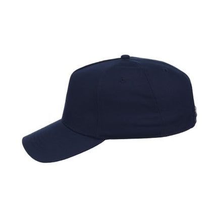 Lids Blank Hook Shot A-Frame Adjustable Snapback Hat – Breathable Mesh & Lightweight | Curved Bill | One Size Fits Most - color: Navy