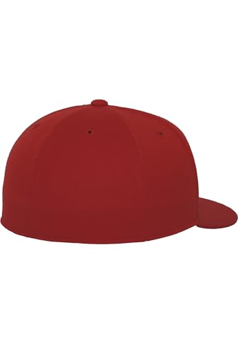 Flexfit Men's Premium 210 Fitted Cap - color: Red, size: Large-X-Large