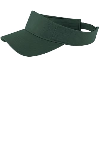 SPORT-TEK Unisex PosiCharge RacerMesh Visor - color: Dark Forest Green