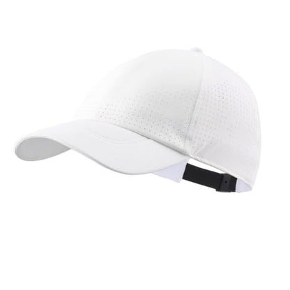 Home Prefer Mens Womens UPF50+ Sun Hat Athletic Adjustable Baseball Cap Quick Dry UV Protection Workout Running Golf Hat - color: White, size: Large