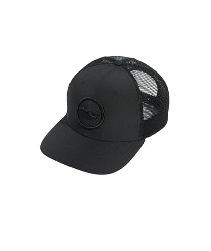 vineyard vines Whale Dot Performance Trucker - color: Jet Black