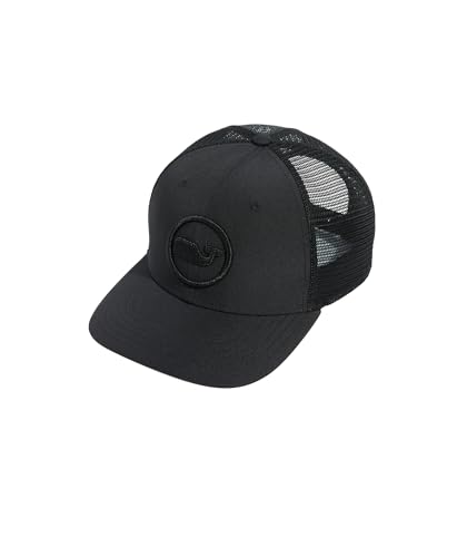 vineyard vines Whale Dot Performance Trucker - color: Jet Black