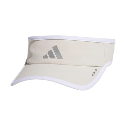 adidas Womens Superlite 3 Visor Casual - Black - color: Alumina Beige/Silver Metallic/White/3