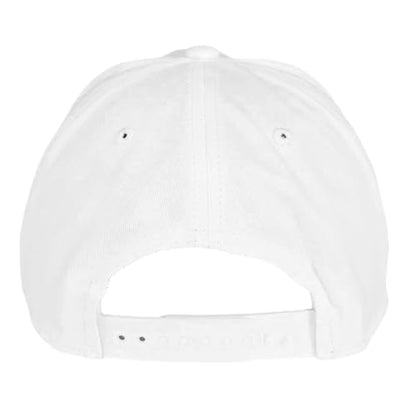 E BY ELIDAN A-Frame Trucker Hat, 5-Panel Blank Snapback - color: White + White Rope