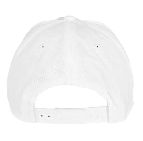 E BY ELIDAN A-Frame Trucker Hat, 5-Panel Blank Snapback - color: White + White Rope