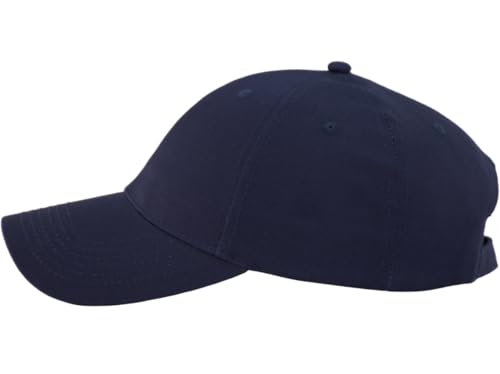 TSSGBL Classic Plain Baseball Cap, Small/M-L/XL-3XL Big Head Fit, Unisex Adjustable Cotton Structured Golf Dad Hat - color: C-navy, size: XX-Large