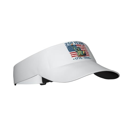 United States 250th Anniversary Hat America Patriotic Visor Caps for Women Men Adjustable Sun Hat - color: Usa 250th Anniversary 7