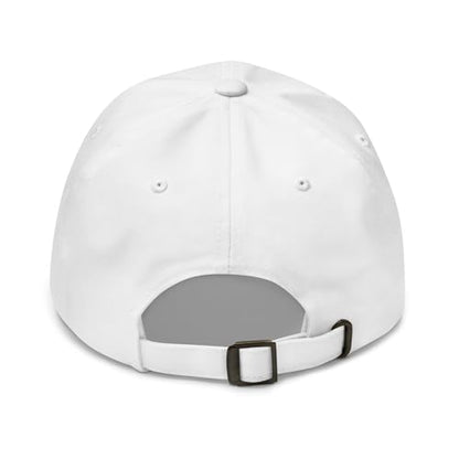 NX Feral Embroidered Curved Bill Cap Relaxed Fit Low Crown Adjustable Dad Hat - color: White