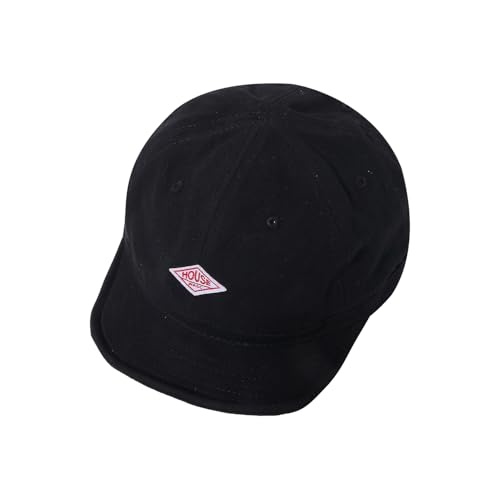 Clakllie Cotton Short Brim Hat for Men Vintage Cadet Style Baseball Cap - color: Black-bb5