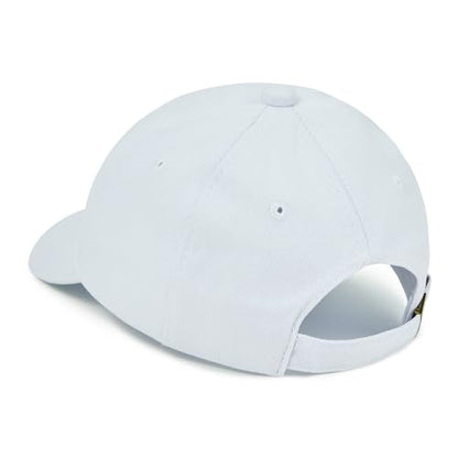 Durio Toddler Baseball Hat Adjustable Kids Hat for Boys Ages 3-8 - color: White Flag