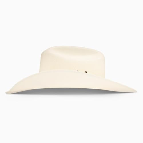 RESISTOL Denison 7X Bangora Straw Cowboy Hat - size: 7 5/8