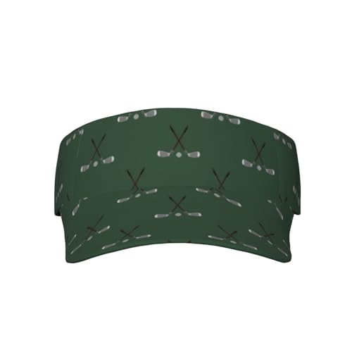 Gianlaima Funny Golf Sun Visor Hat for Women Men - color: Black17