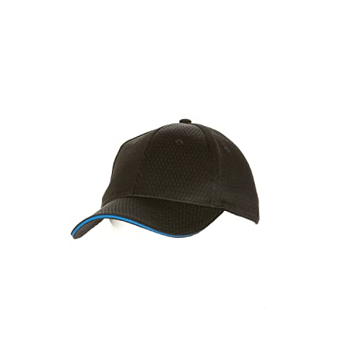 Chef Works Unisex Cool Vent Baseball Cap - color: Black/Blue