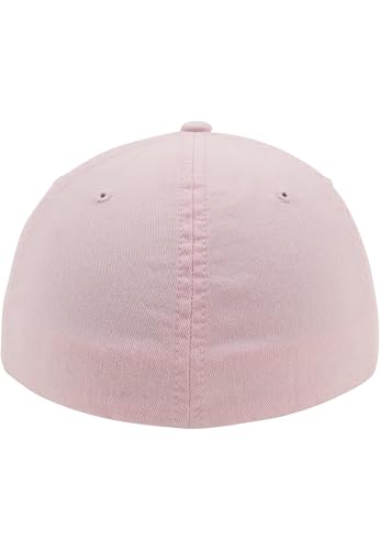 Flexfit Garment Washed Cotton Dad Hat Caps, Unisex, Garment Washed Cotton Dad Hat - color: Pink, size: Small-Medium