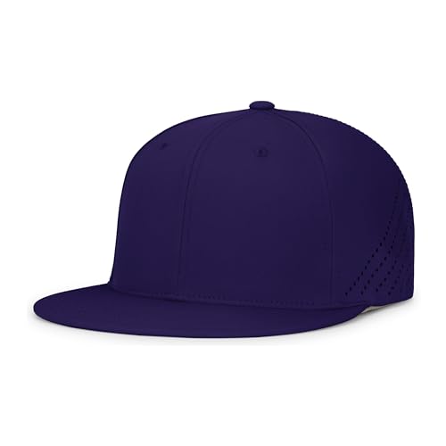 Pacific Headwear Unisex-Adult Pacific Headwear Premium Lightweight Perforated Pacflex Cap Powered By Coolcore® - color: Purple, size: X-Small