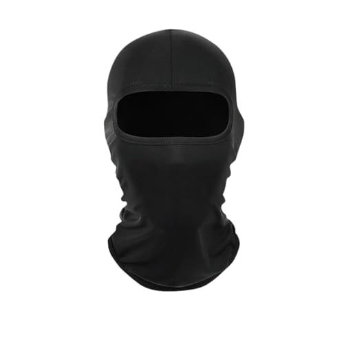 Balaclava Ski Mask, Windproof Sun Protection Full Face Cover for Men Women - color: Black