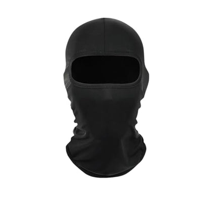 Balaclava Ski Mask, Windproof Sun Protection Full Face Cover for Men Women - color: Black