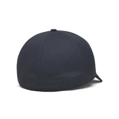 Under Armour Isochill ArmourVent Fitted Baseball Cap - color: (016) Anthracite / / Black, size: Large-X-Large