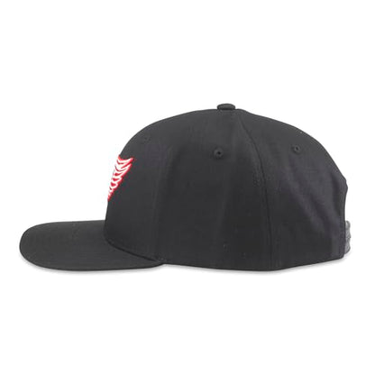 AMERICAN NEEDLE Officially Licensed NHL National Hockey League Archive 400 Adjustable Snapback Baseball Hat - color: Black (Detroit Red Wings)