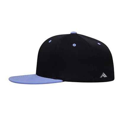 Pacific Headwear Unisex-Adult Pacific Headwear Premium P-tec Flexfit® Cap - color: Navy/Columbia Blue, size: X-Small