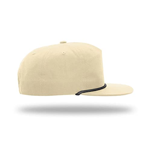 Richardson 256 Umpqua Grandpa Flip-Up Stay Pinch Cap Bundle w/Cap Catcher - color: Birch W/ Black Rope