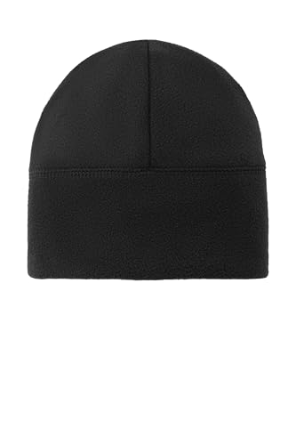 Port Authority Fleece Winter Beanie Hat for Men & Women - color: Black