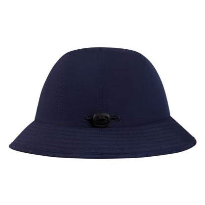 BASSDASH UPF50+ Fishing Bucket Hat for Men Women Lightweight Water Resistant Packable Outdoor Summer Sun Hats FH13 - color: Dark Blue