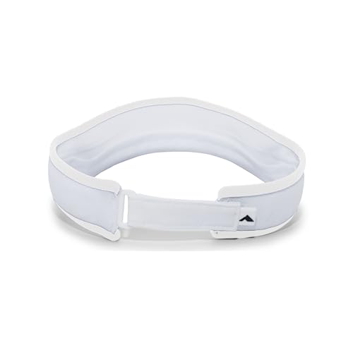 Pacific Headwear Unisex Adult Pacific Headwear Lite Allsport Active Visor - color: White