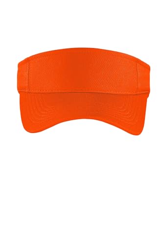 SPORT-TEK Unisex PosiCharge RacerMesh Visor - color: Neon Orange