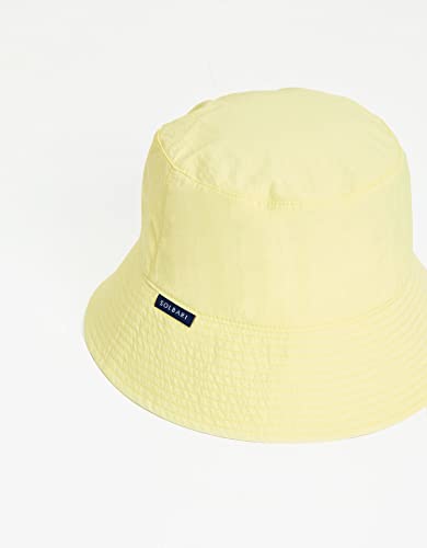Solbari Unisex Bondi Bucket Hat UPF 50+ - color: Cool Yellow, size: Large-X-Large