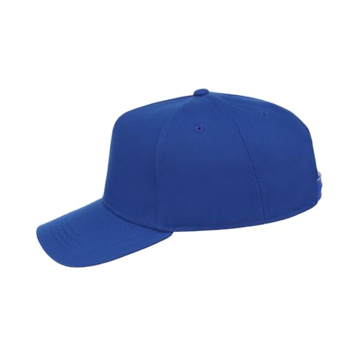 Lids Blank Hook Shot A-Frame Adjustable Snapback Hat – Breathable Mesh & Lightweight | Curved Bill | One Size Fits Most - color: Royal Blue