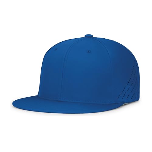 Pacific Headwear Unisex-Adult Pacific Headwear Premium Lightweight Perforated Pacflex Cap Powered By Coolcore® - color: Royal, size: X-Small