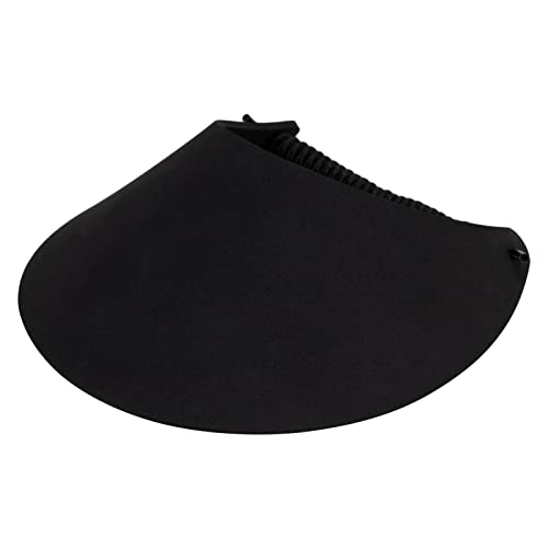 Large Bill Foam Sun Visor - color: Black