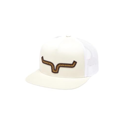 Kimes Ranch Unisex Delano Hat – High-Profile Western Snapback with 3D Embroidery - color: Natural