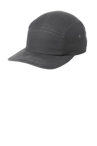 Port Authority Brushed Cotton Camper Cap - color: Deep Smoke