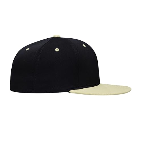 Pacific Headwear Unisex-Adult Pacific Headwear Premium P-tec Flexfit® Cap - color: Navy/Vegas, size: X-Small