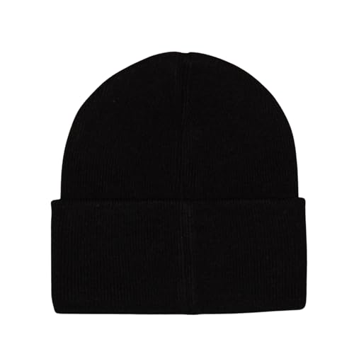 Cat Mom Cat Dad Beanie Collection – Jacquard Pom Pom Hats & Double-Layer Embroidered Beanies for Pet Lovers - color: Cat Mom Embroidery Black Hat