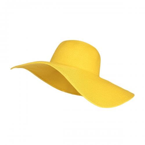 WITHMOONS womens Floppy - color: Yellow