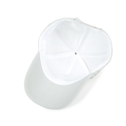 5 Panel Baseball Cap Quick Dry Mesh Snapback Hat for Women Men - color: Black+navy+lightgrey