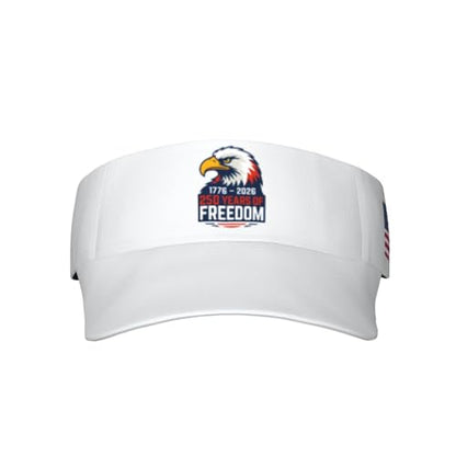 United States 250th Anniversary Hat America Patriotic Visor Caps for Women Men Adjustable Sun Hat - color: Usa 250th Anniversary 10