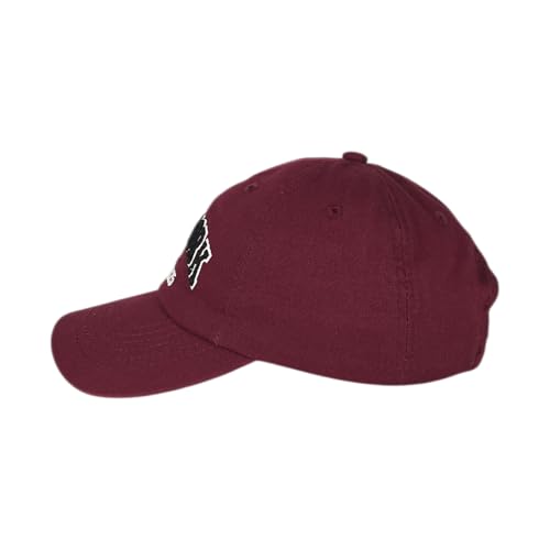 E BY ELIDAN NY Dad Hat, New York EST.1625 Cotton Baseball Cap Women & Men - color: Burgundy