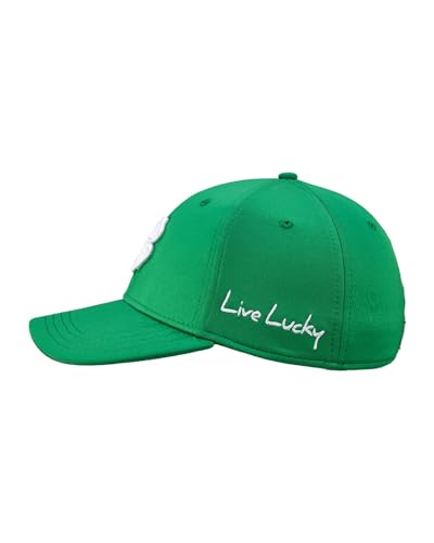 Black Clover Premium Flex Cap - color: 58 - Green/White, size: Small-Medium