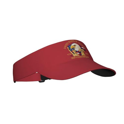 United States 250th Anniversary Hat America Patriotic Visor Caps for Women Men Adjustable Sun Hat - color: Usa 250th Anniversary 13