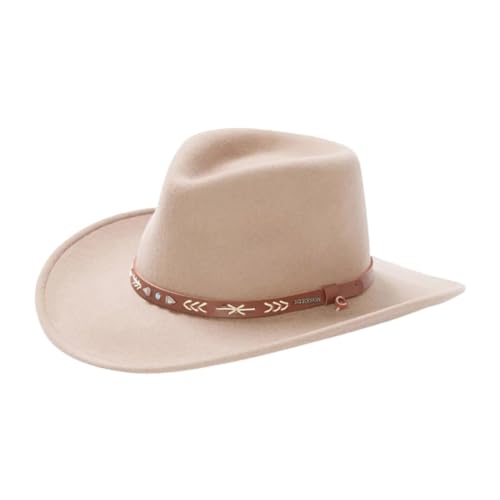 Stetson Mens Twstfe - color: Mushroom, size: Medium