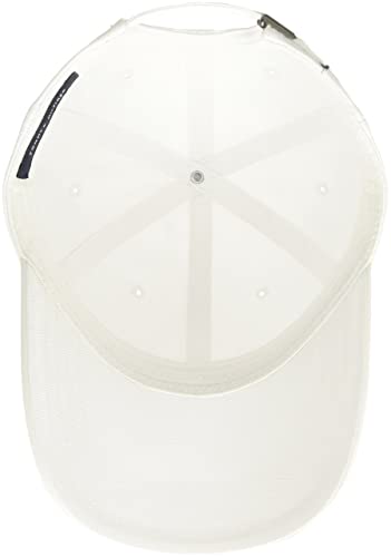 Tommy Hilfiger Men's Cotton Billy Adjustable Flap Baseball Cap - color: Classic White