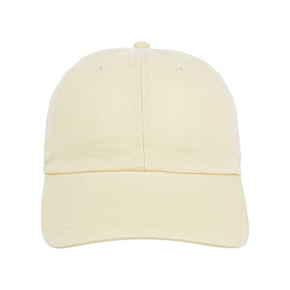 Lids Blank Baseline Dad Adjustable Strapback Hat - color: Natural