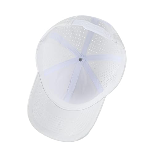Quick Dry Trucker Hat for Men & Women Workouts Hats - color: White